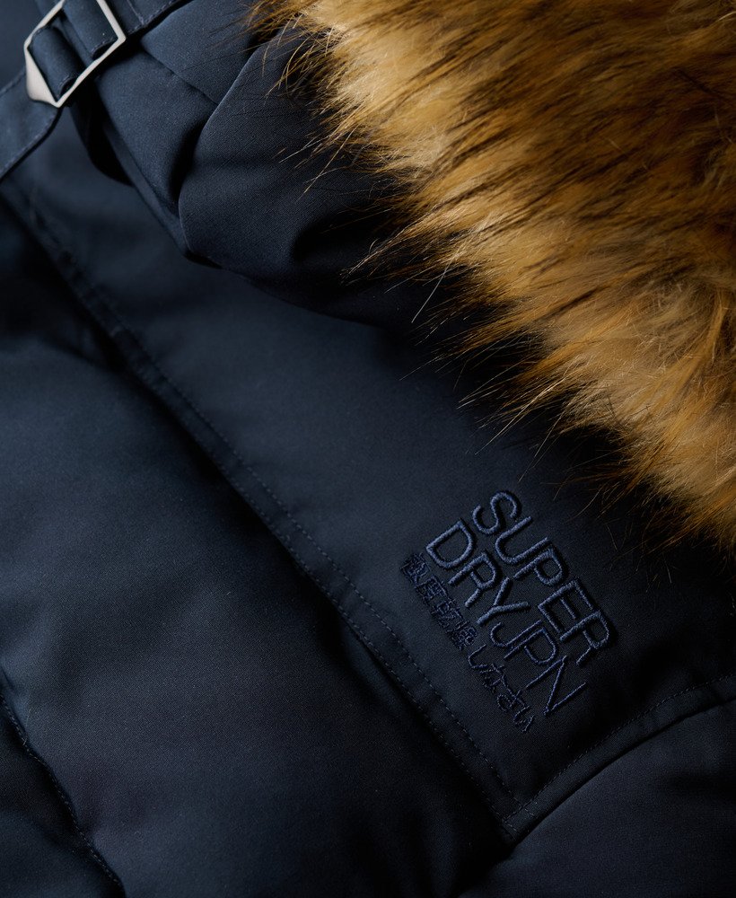 everest bomberjack met capuchon in nordic chrome navy