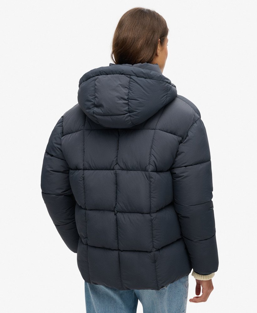 montpellier gewatteerde jas in eclipse navy