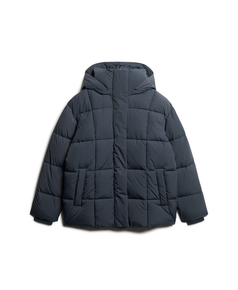 montpellier gewatteerde jas in eclipse navy