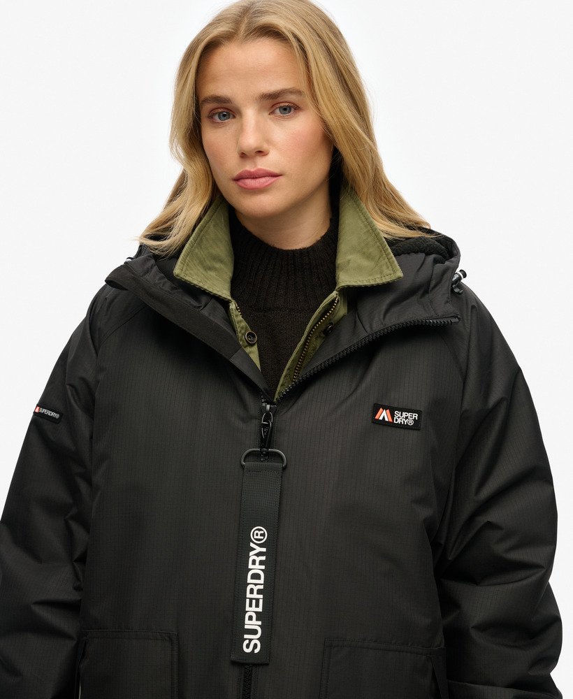 superdry badjas in zwartzwart