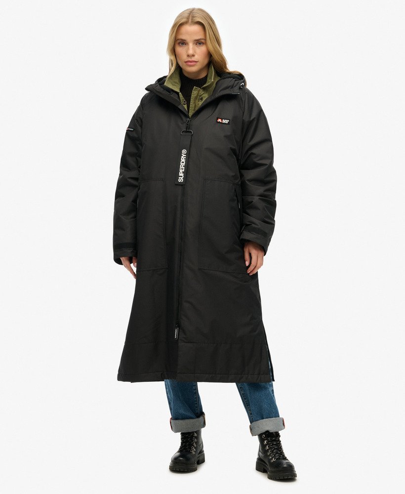 superdry badjas in zwartzwart