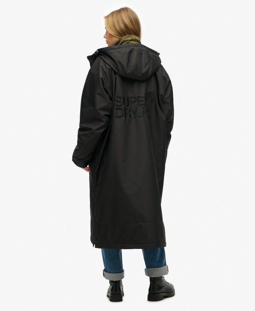 superdry badjas in zwartzwart
