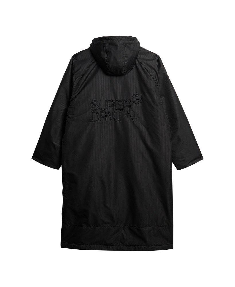 superdry badjas in zwartzwart
