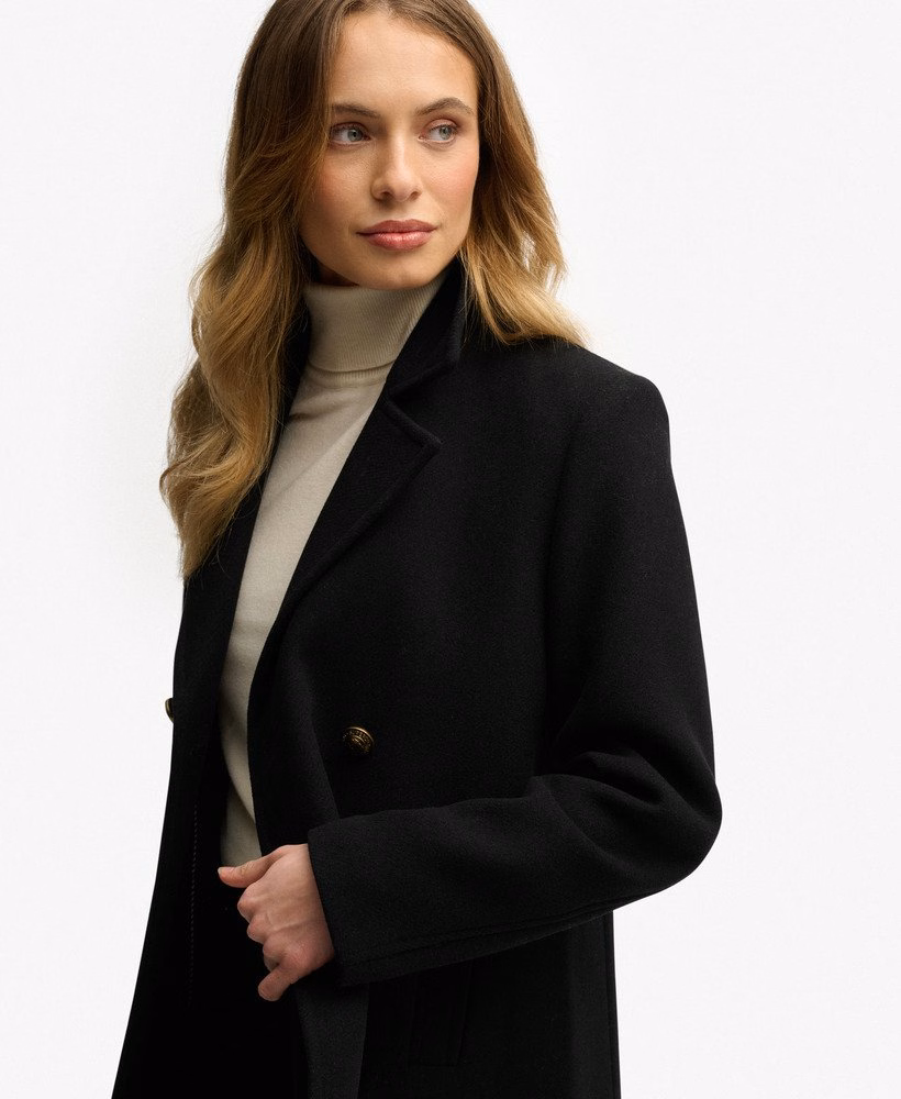 Dubbelknoops peacoat