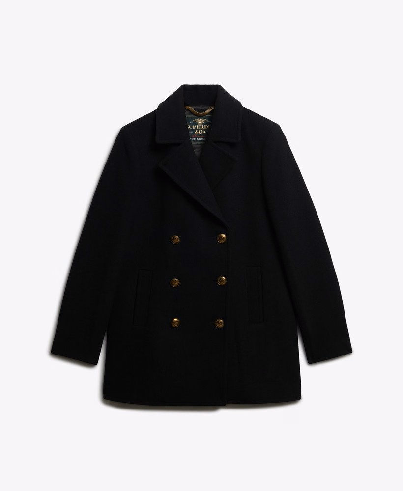 Dubbelknoops peacoat
