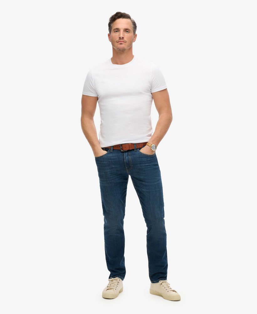 vintage slim straight jeans in jefferson ink vintage