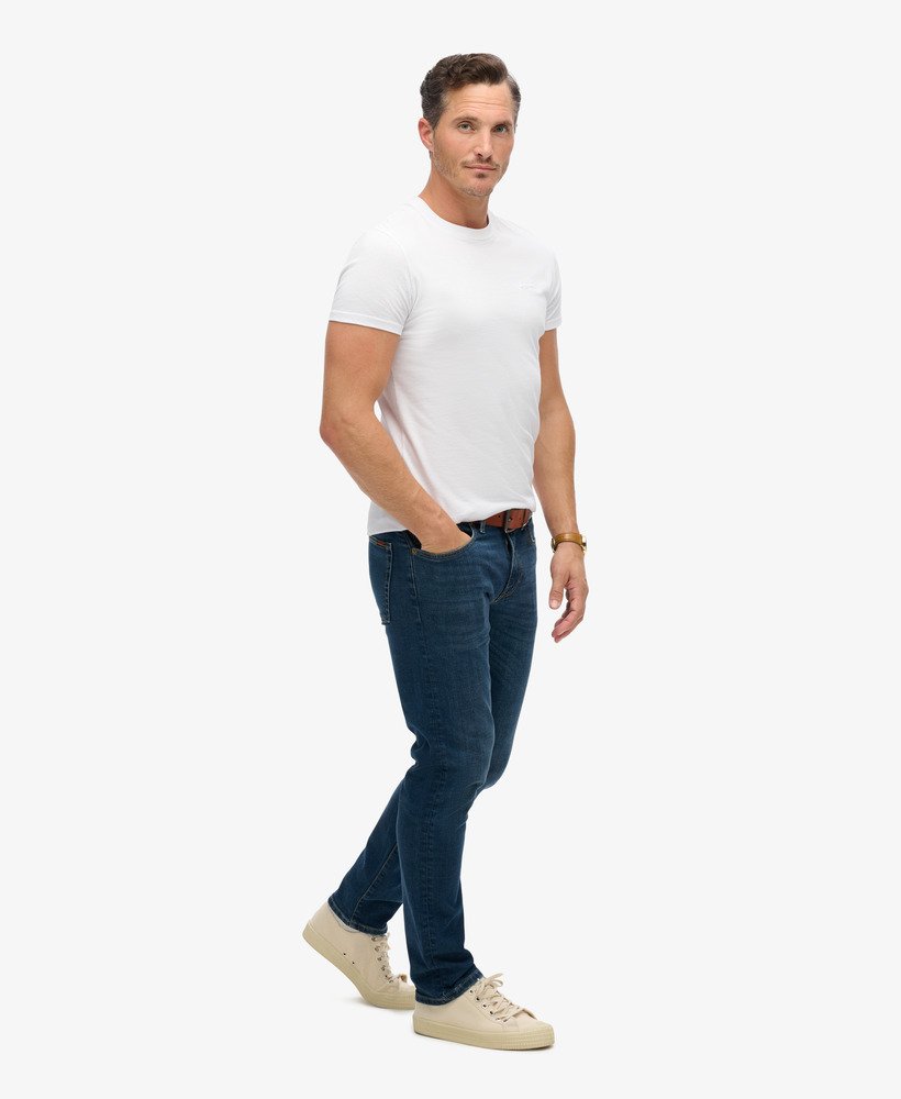 vintage slim straight jeans in jefferson ink vintage