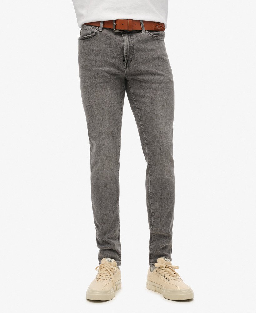 vintage skinny jeans in clinton gebruikt grijs