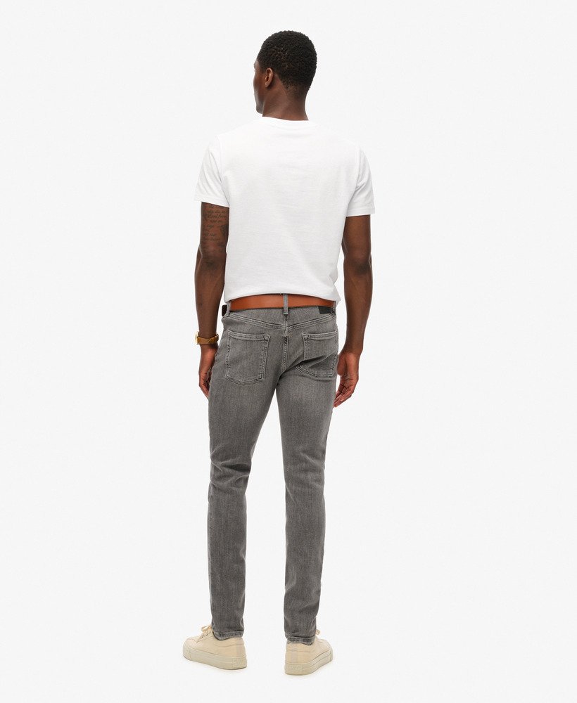 vintage skinny jeans in clinton gebruikt grijs