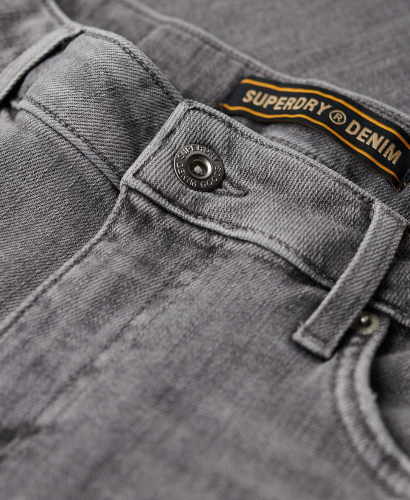 vintage skinny jeans in clinton gebruikt grijs