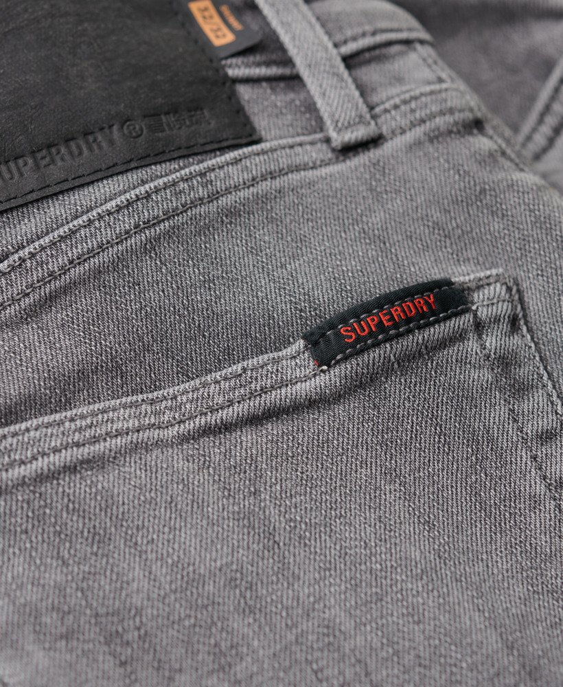 vintage skinny jeans in clinton gebruikt grijs