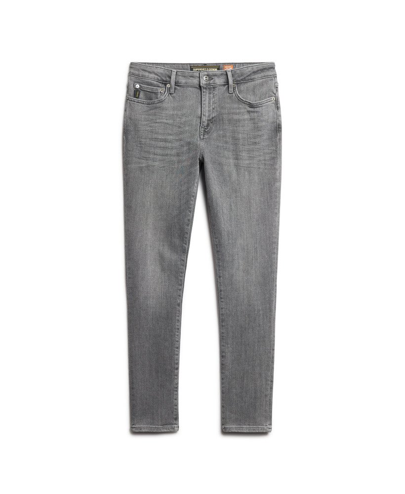 vintage skinny jeans in clinton gebruikt grijs