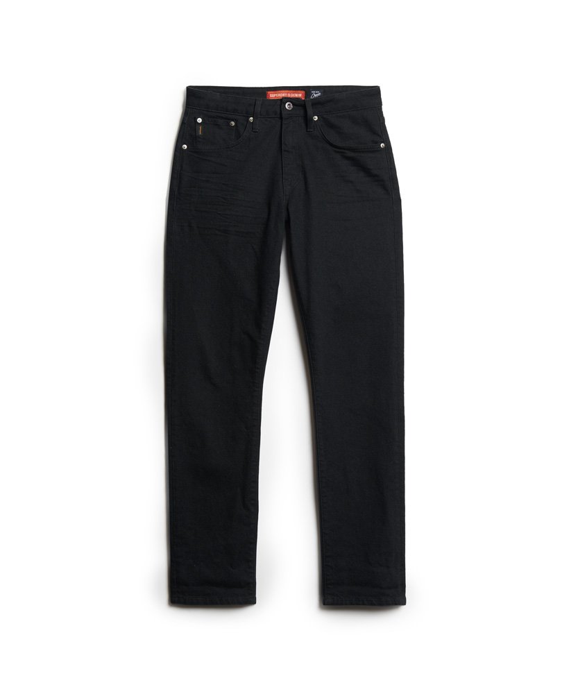 vintage skinny jeans in venom gewassen zwart