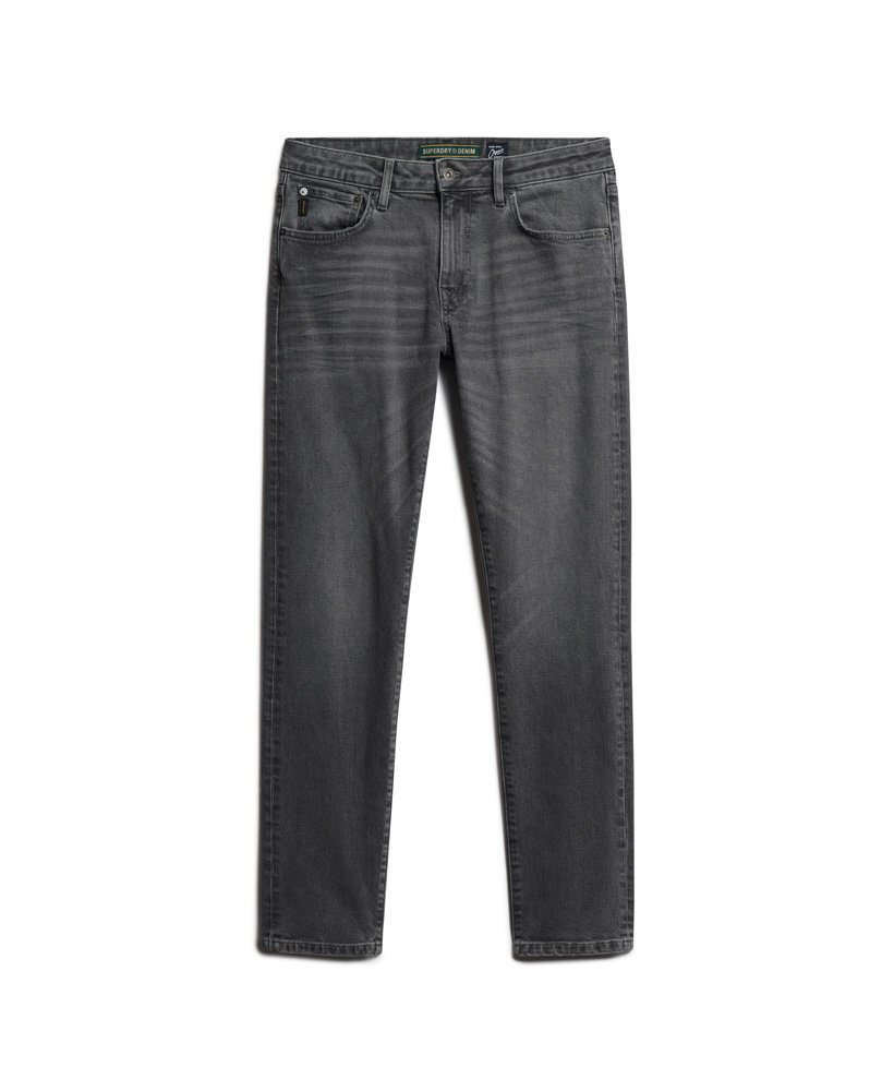 vintage slim fit jeans in clinton gebruikt grijs
