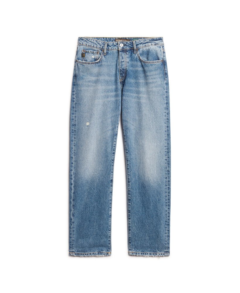 rechte jeans in angeles vintage mid blue