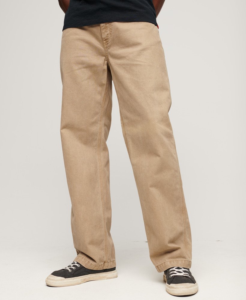 vijfzakken werkbroek in canyon sand brown
