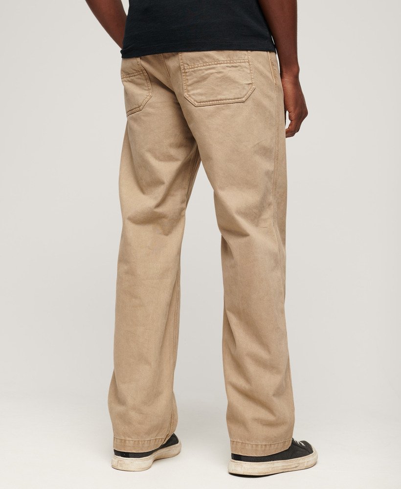 vijfzakken werkbroek in canyon sand brown