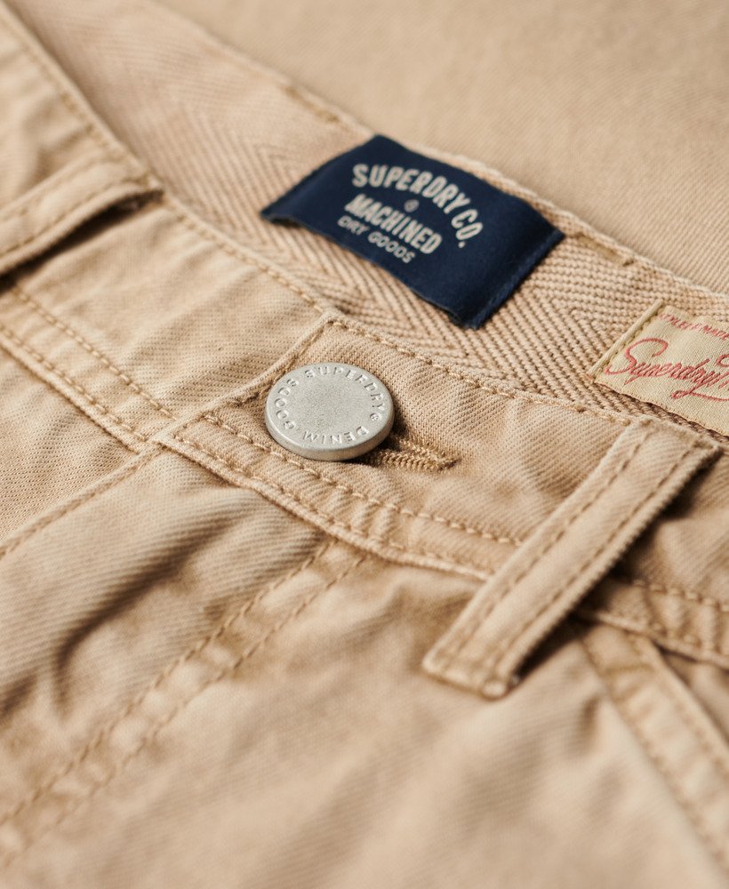 vijfzakken werkbroek in canyon sand brown