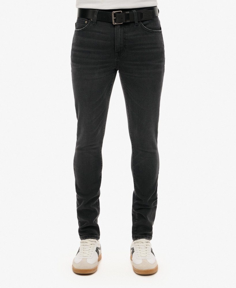 vintage skinny jeans in venom gebruikt zwart