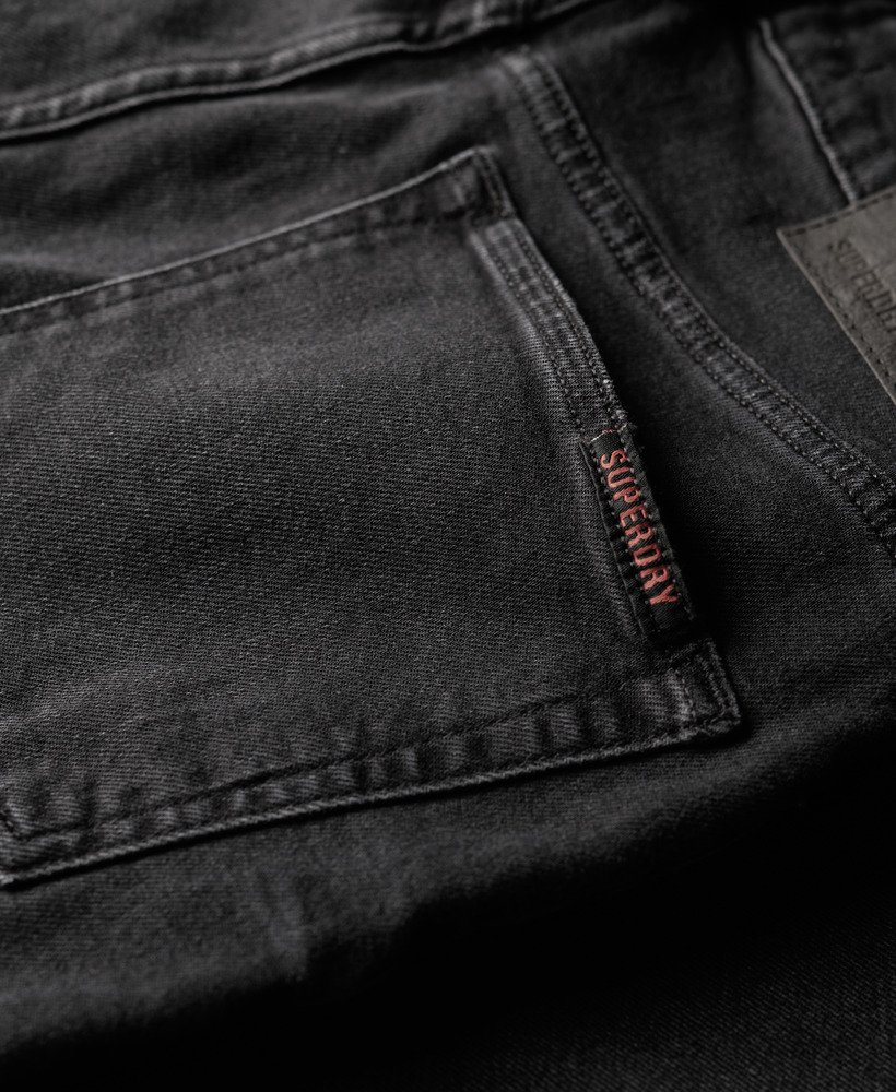 vintage skinny jeans in venom gebruikt zwart