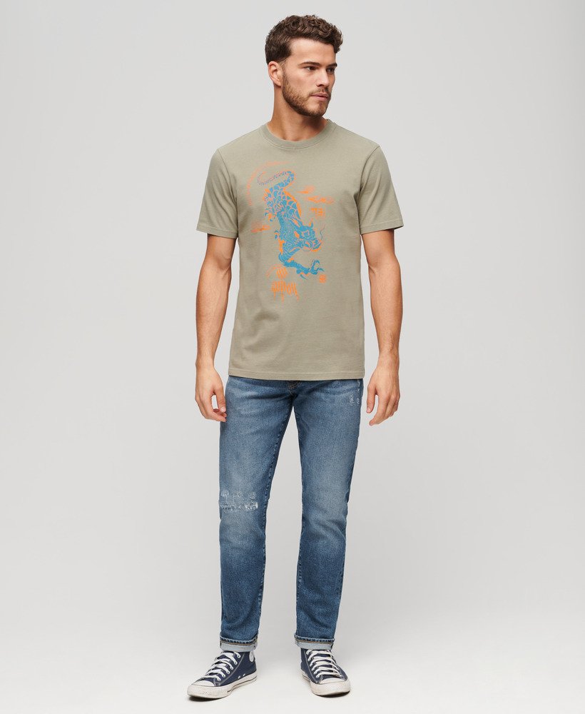 vintage slim fit jeans in folsom mid blue