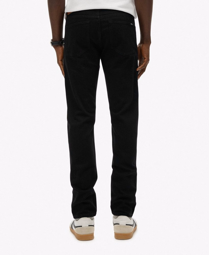 Vintage slim fit jeans van biologisch katoen
