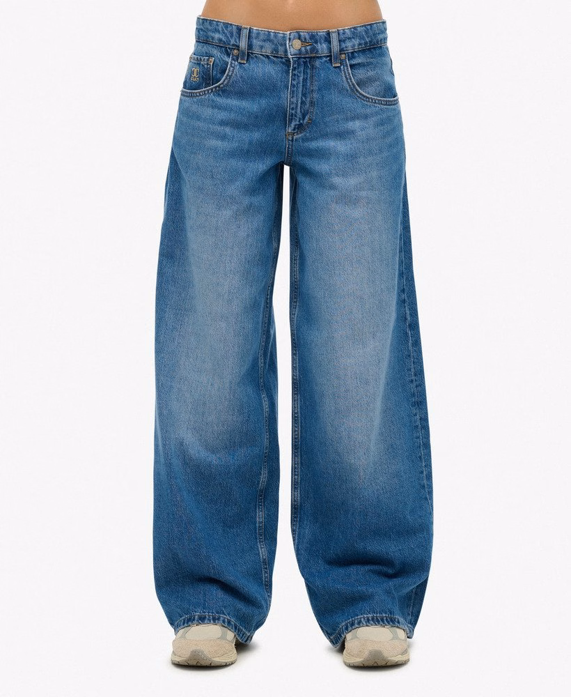 Mid Rise Baggy Jeans