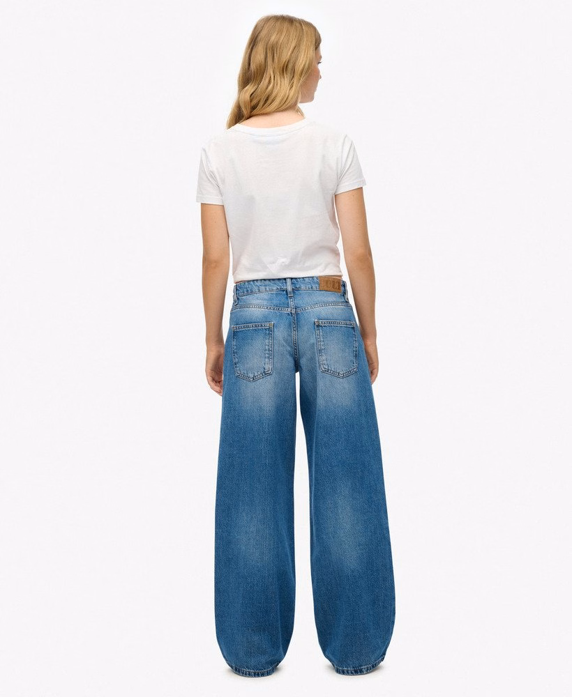 Mid Rise Baggy Jeans