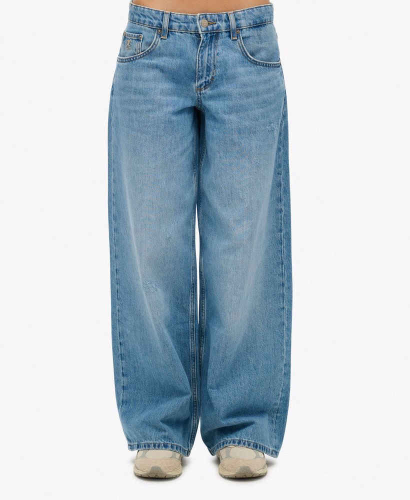 Mid Rise Baggy Jeans