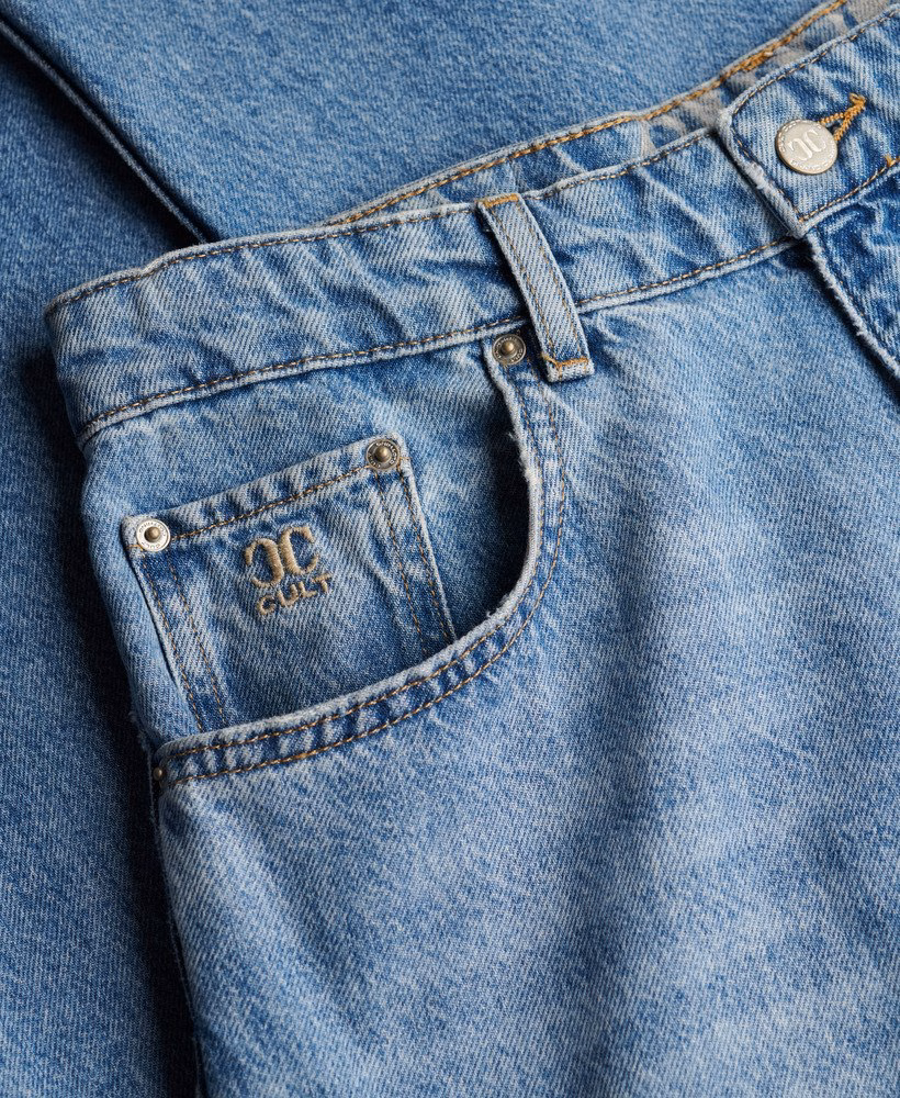 Mid Rise Baggy Jeans