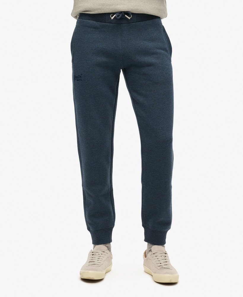 essential logo joggers in vintage navy marl