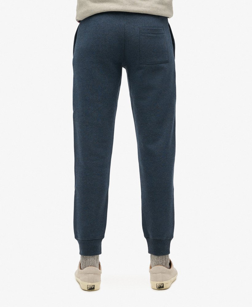 essential logo joggers in vintage navy marl