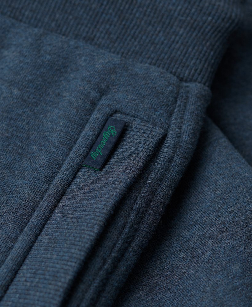 essential logo joggers in vintage navy marl