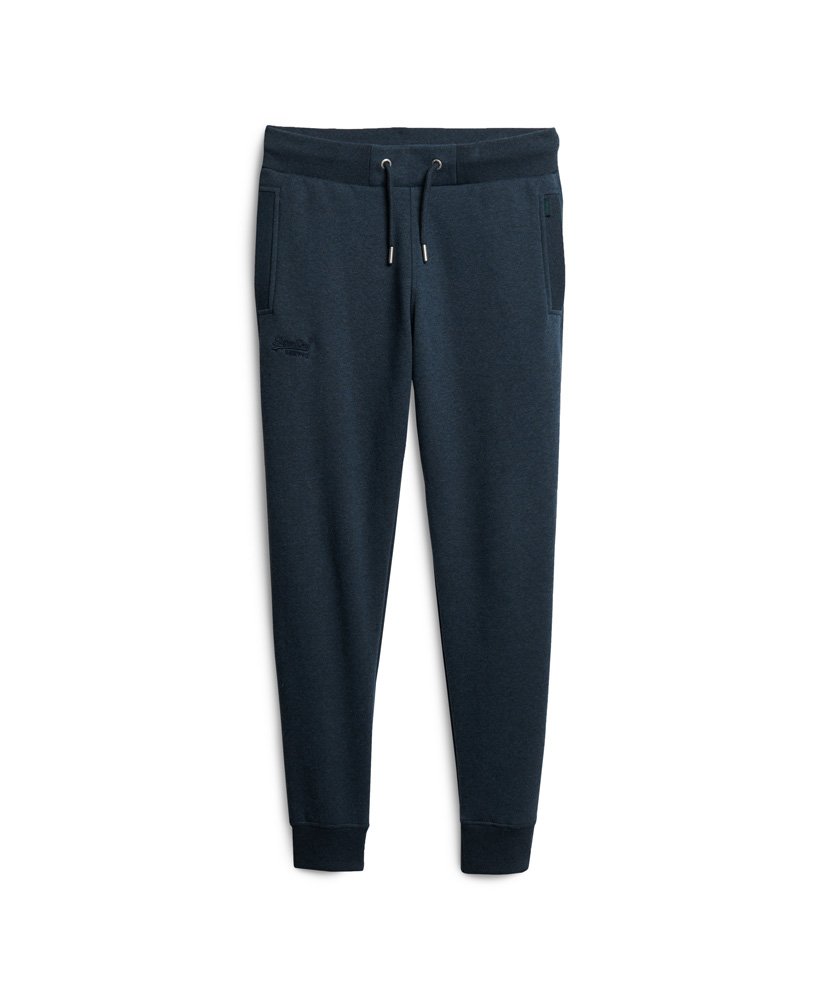 essential logo joggers in vintage navy marl