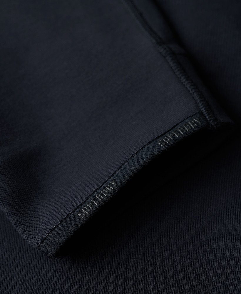 sport tech logo tapered joggers in eclipse navy