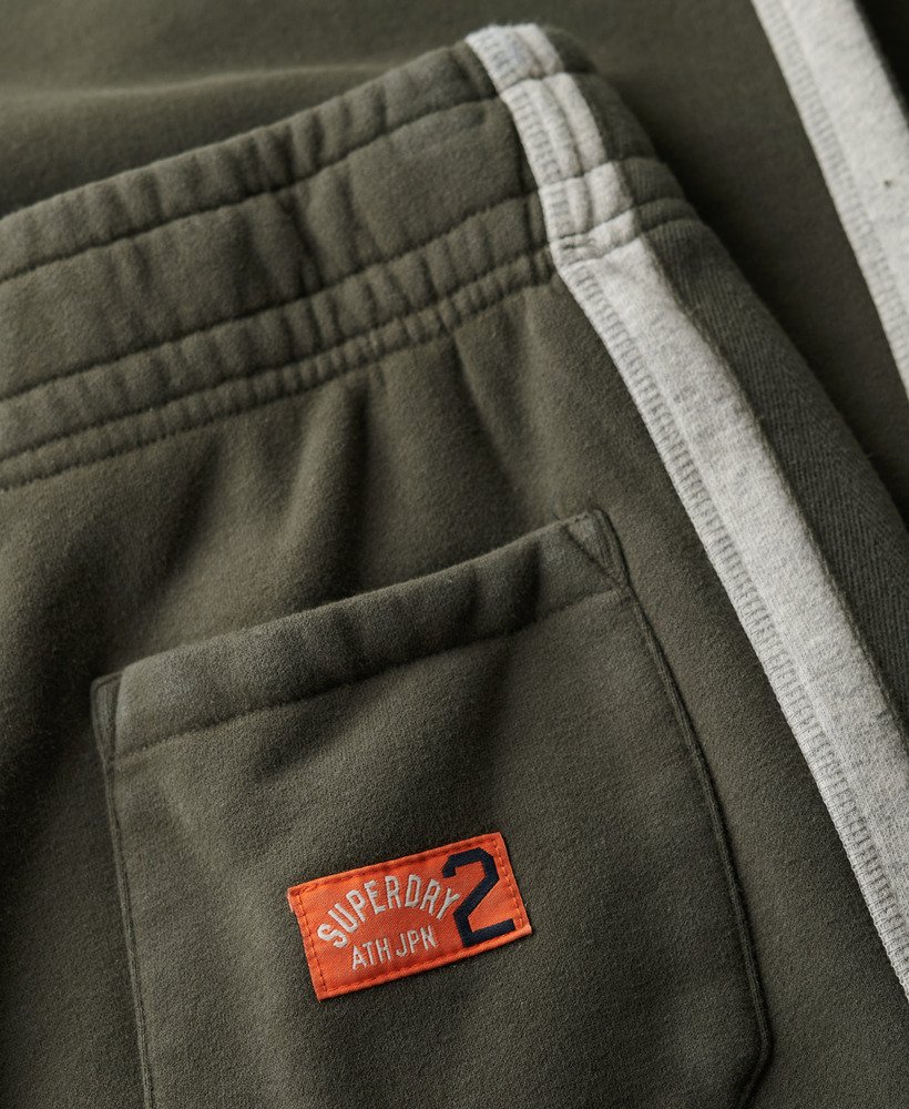 essential logo rechte joggingbroek in donkergrijsgroenatletisch grijs mrl