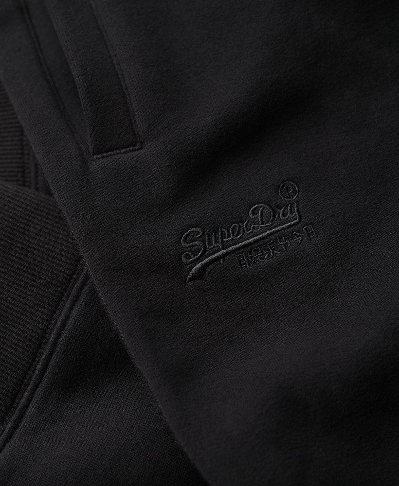 essential logo joggingbroek in zwart