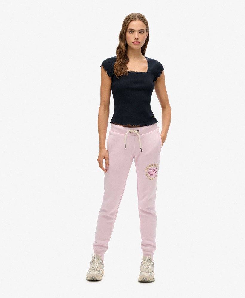 atletiekjoggers in roze