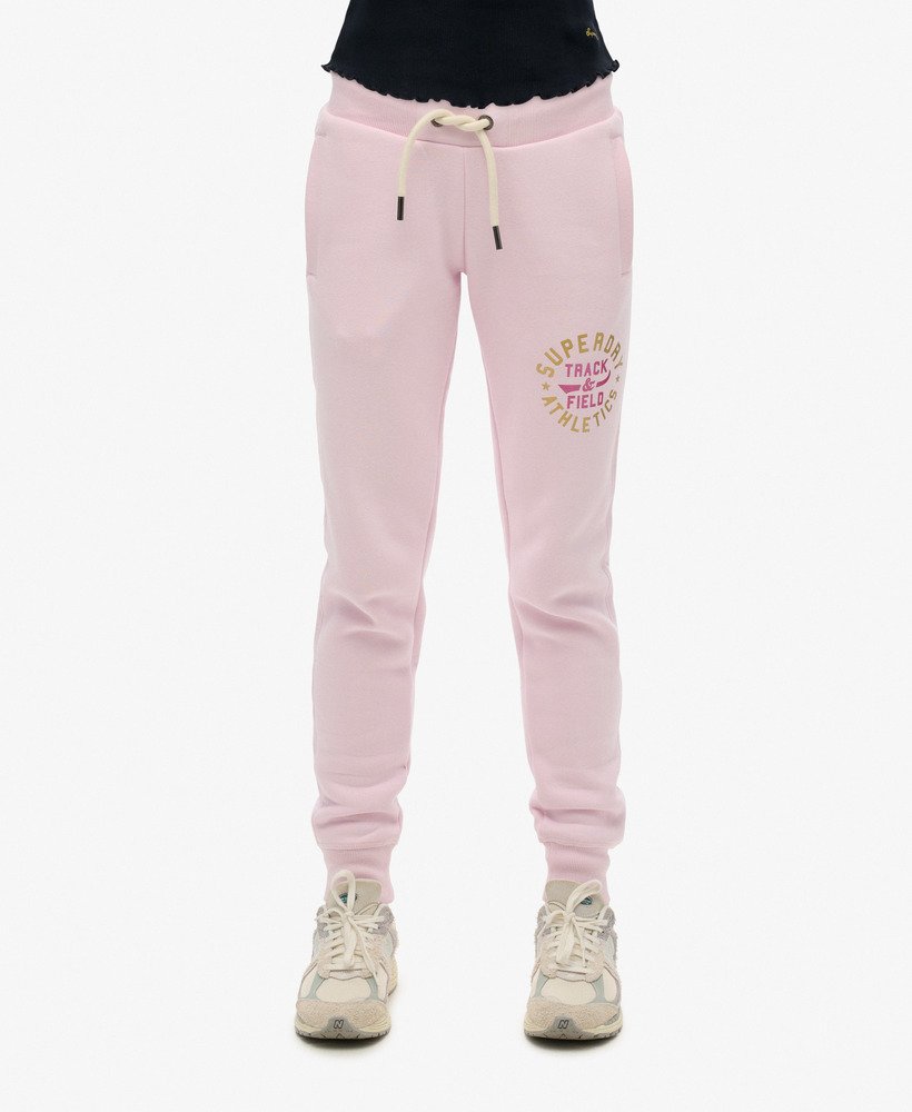 atletiekjoggers in roze
