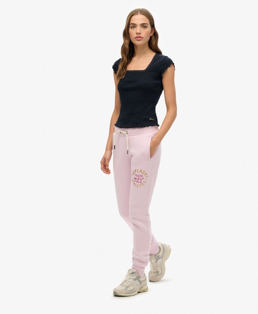 atletiekjoggers in roze