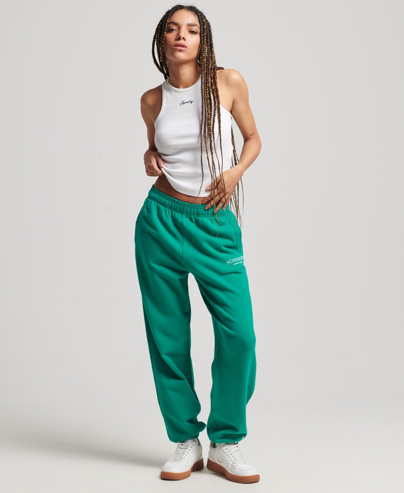 core sports joggers in beverly green