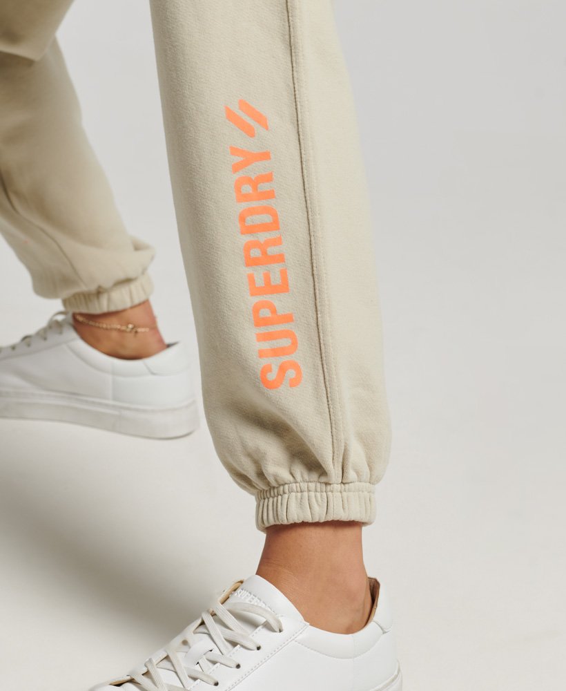 core sports joggingbroek in pelican beige