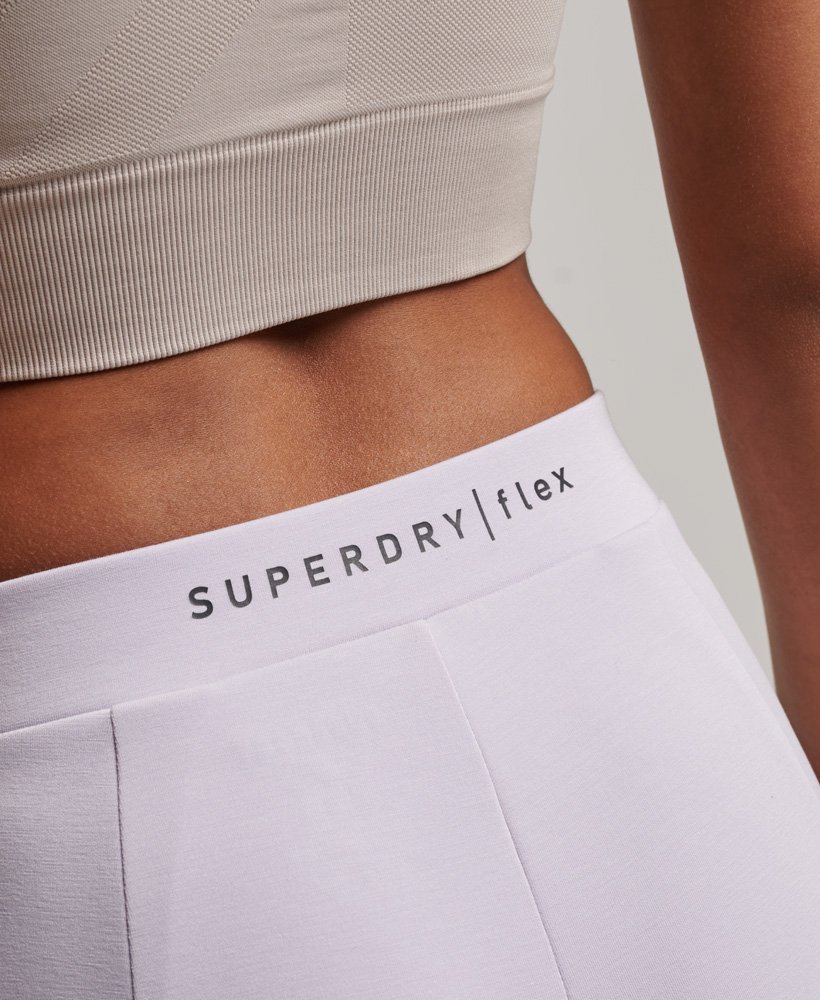 flex tailored joggers in thistle lilac