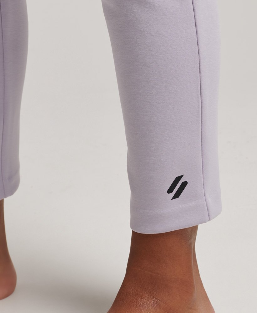 flex tailored joggers in thistle lilac