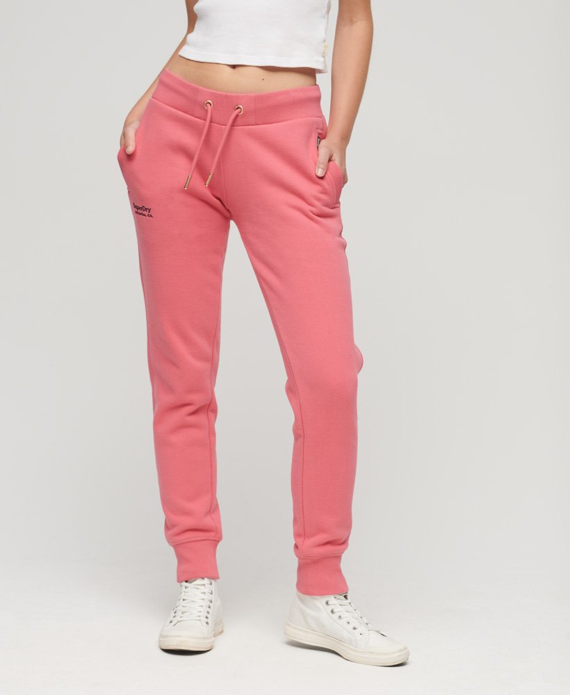 essential logo joggers in camping pink