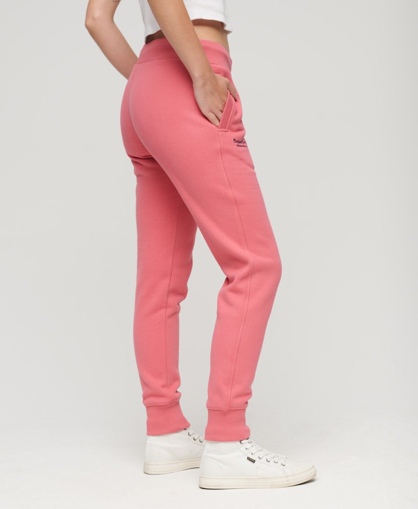 essential logo joggers in camping pink