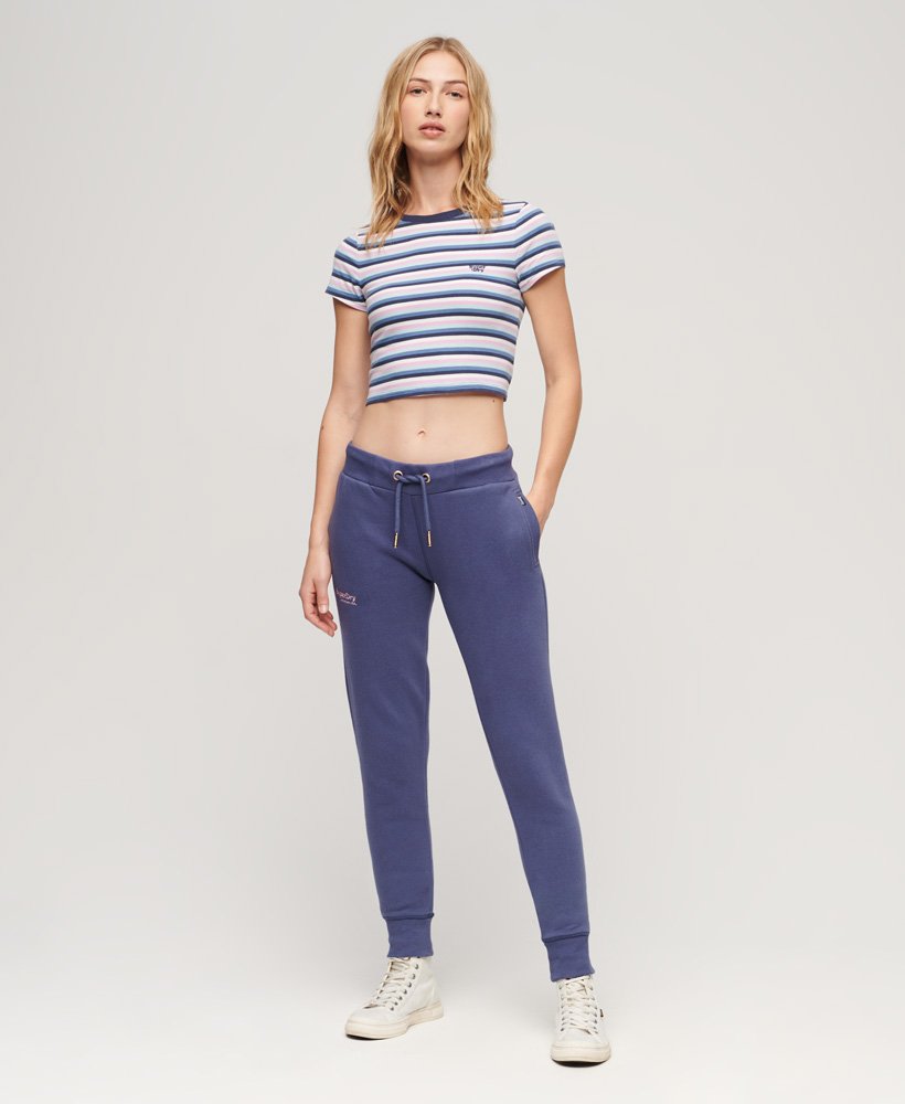 essential logo joggers in mariner navy