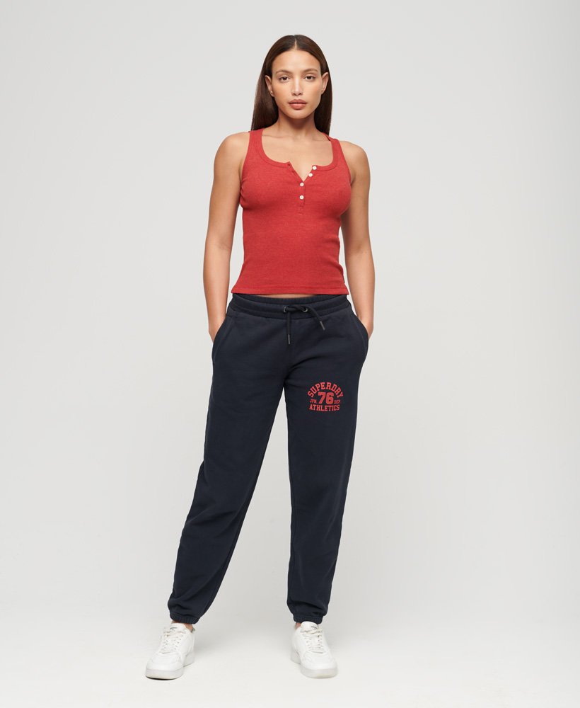 athletic college loose joggers in eclipse navy