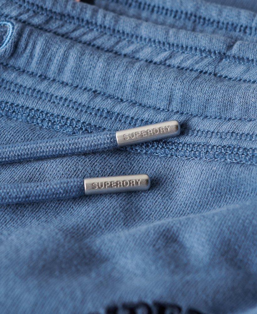athletic essentials low rise flare joggers in wedgewood blue