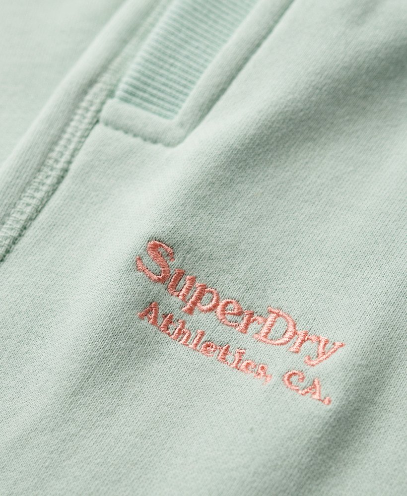 essential logo joggers in surf spray green